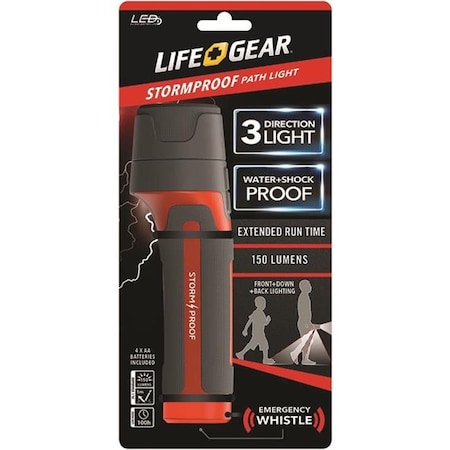 Life+Gear Lifegear BA38-60633-RED 120 Lumen Stormproof Signal Light BA38-60633-RED